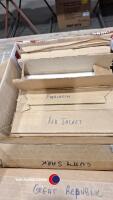 8 x boxed mint collectable ship plates - 2