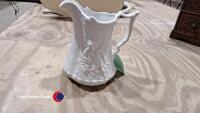 White Portmeirion jug. - 2