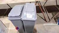 2 x Sanitary bins - 3