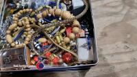 Box of costume jewellery - 2