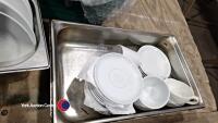 3 x boxes of dinner and side plates - 4