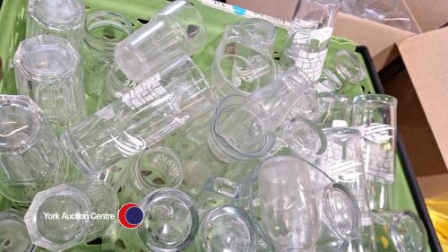 Large crate glassware