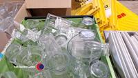 Large crate glassware - 2