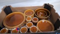 Box of Hornsea Heirloom tableware c.1970s