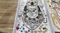 2 x large trays of fashion jewellery - 2