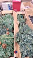 2 x boxed 6ft Christmas trees