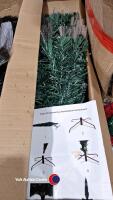 2 x boxed 6ft Christmas trees - 3