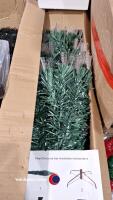 2 x boxed 6ft Christmas trees - 4