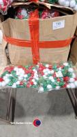 Large quantity of Christmas craft pom-poms - 2