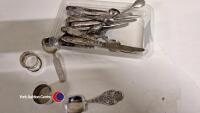 Silver items etc - 2