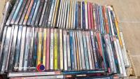 2 x boxes of mainly pop/rock CDs - 2