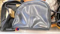 Selection of ladies handbags including Laura Ashley in good condition - 3