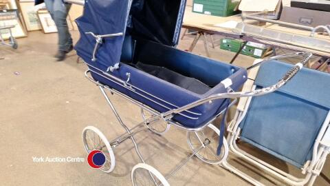 Silver Cross pram.