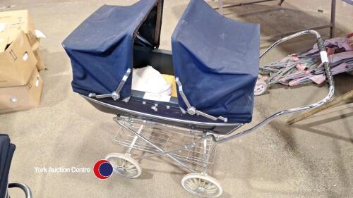 Child's Silver Cross pram.