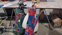 2 x golf bags and clubs - 3