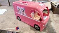 Barbie camping van