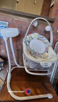 Graco Duet Sway Baby chair 2 in 1 swing & rocker with detachable chair, gwo - 4