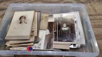 Collection of Victorian cabinet card and other photographs