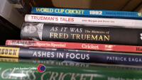 Collection of Cricket books and videos - 2