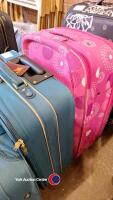 6 x various suitcases - 4