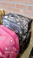 6 x various suitcases - 5