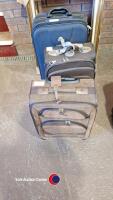 3 x travel suitcases