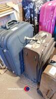 3 x travel suitcases - 3