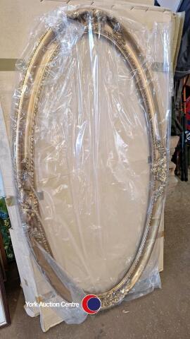 4 x large oval mirror frames