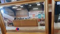 Large gilt framed mirror - 2