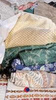 2 x boxes of furnishing fabrics - 2