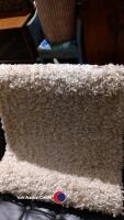 'Seasons Vista' Long pile cream rug 60 by 110 - 3