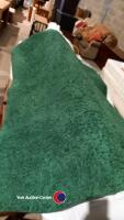 Large emerald green rug - 3