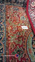 Kasbah red and cream floral rug plus red and blue rug - 4