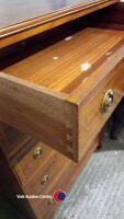 Mahogany 6-high chest of drawers - 3