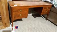 Mahogany mirror top dressing table - 2