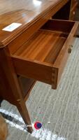 Mahogany mirror top dressing table - 4