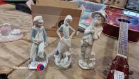 1 Lladro and 2 Nao figurines - 2