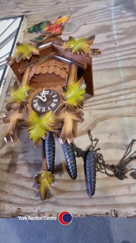 Original 1970s German cuckoo clock