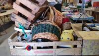 Wicker baskets etc - 4