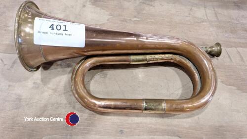 Copper and brass horn