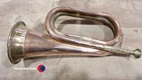 Copper and brass horn - 4