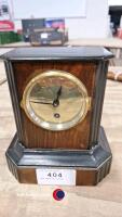 Oak mantle clock