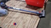 Dyson cordless Hoover with charger and hanging bracket