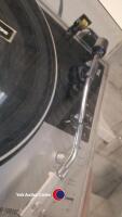 Chrome Toshiba turntable - 3