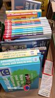 Box of internet and PC instructional books