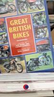 Box of classic motorcycle books - 9