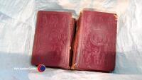 16 x Charles Dickens books dated 1902 with red leather binding - 2