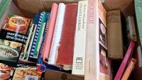 2 x boxes of cookery books - 2