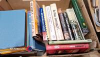 Box of railway books