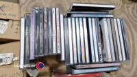 Box of female vocalists CDs - Madonna, Shakira, Sheryl Crow, Texas, Pink